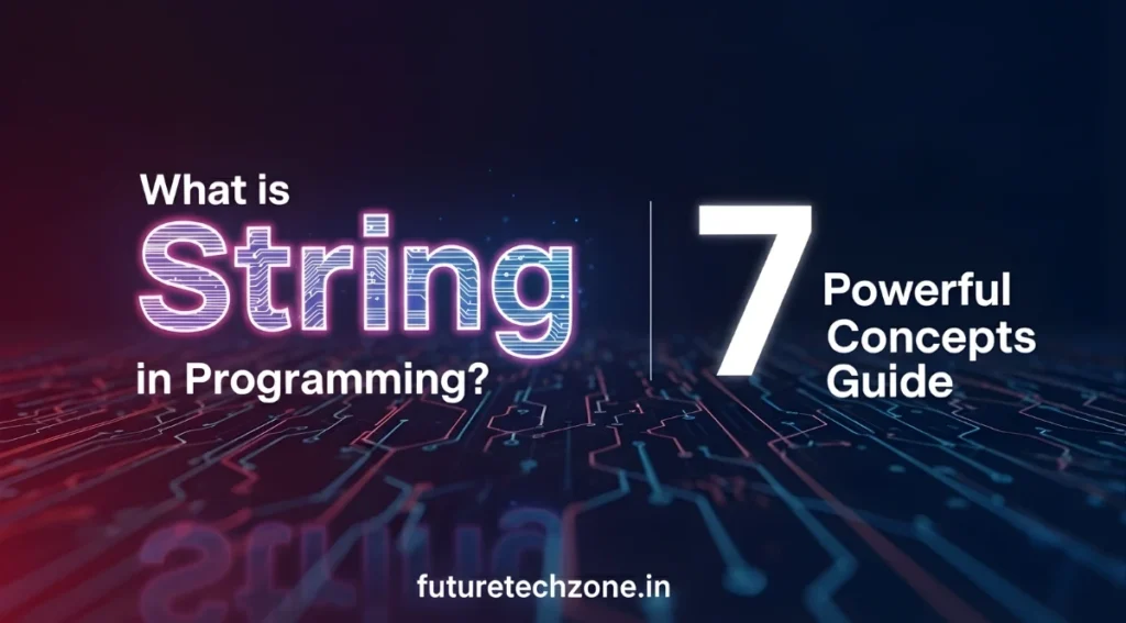 What is String in Programming Banner Image